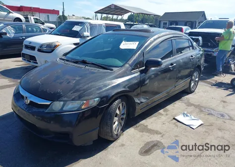 2010 Honda Civic Ex z USA, uszkodzony, nr VIN 19XFA1F80AE086879